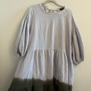 Anthropologie Current Air Ombre Mini Dress